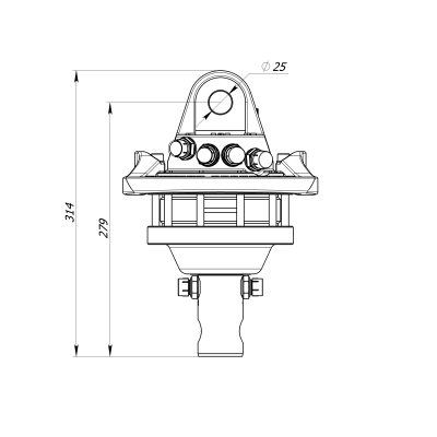 Ротатор Formiko FHR3.000L