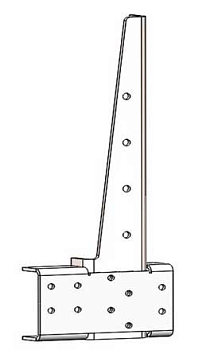 Кронштейн крепления правый V-Forest