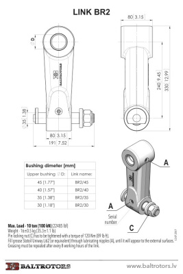 Подвеска Baltrotors BR2/35