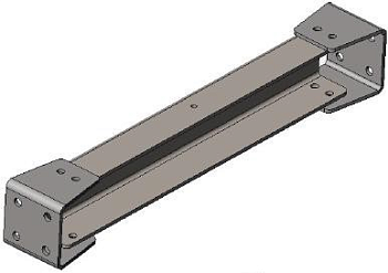 Траверса в надрамник для Mercedes-Benz V-Forest