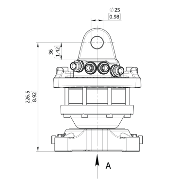 Ротатор Baltrotors GR30PF
