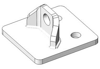 Кронштейн крепления V-Forest